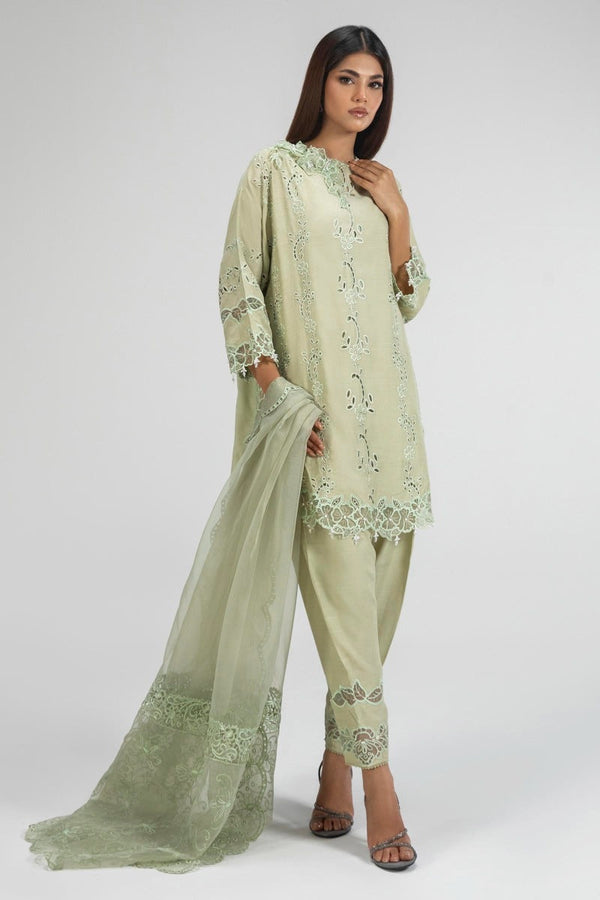 Sana Safinaz | Luxury Pret | FW23FOR127 by Sana Safinaz - Designer Dress - Type: Ladies Clothes - Available at Libayah - 100% Original