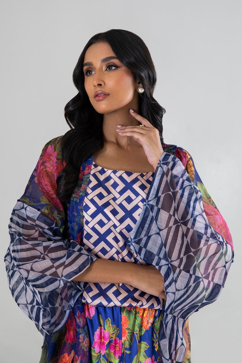 Sana Safinaz | Luxury Pret |  SS24FOR213P2T by Sana Safinaz - Designer Dress - Type: Ladies Clothes - Available at Libayah - 100% Original