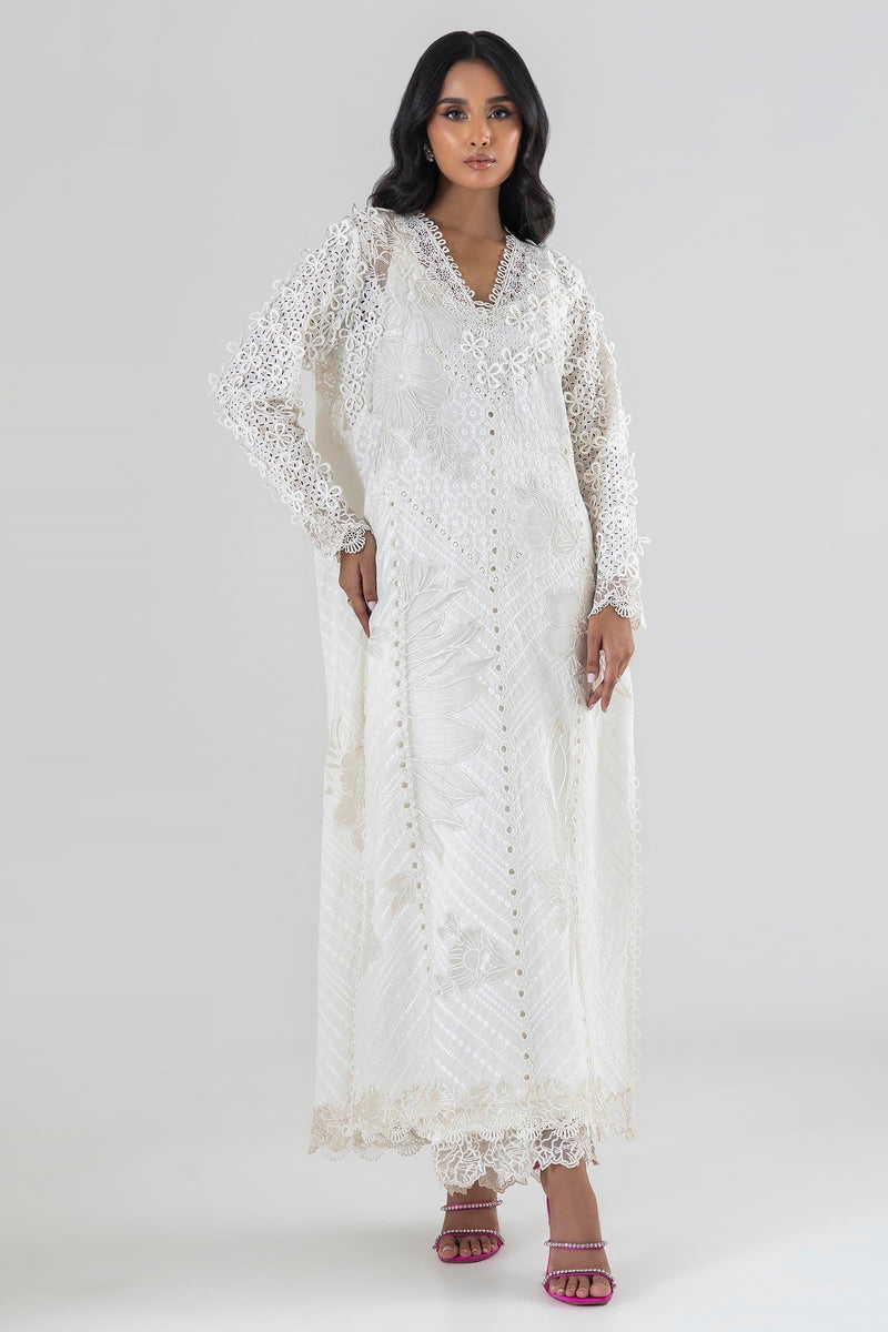 Sana Safinaz | Luxury Pret |  SS24FOR214P2T by Sana Safinaz - Designer Dress - Type: Ladies Clothes - Available at Libayah - 100% Original