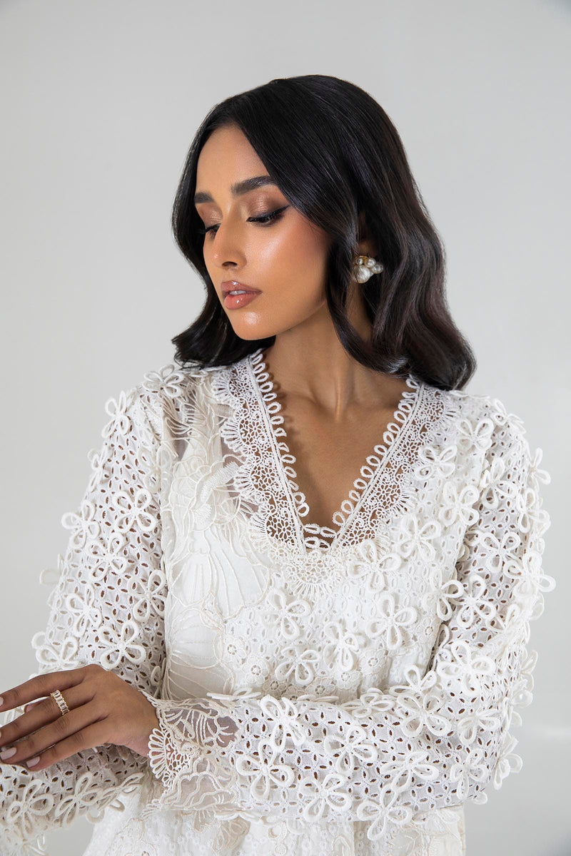 Sana Safinaz | Luxury Pret |  SS24FOR214P2T by Sana Safinaz - Designer Dress - Type: Ladies Clothes - Available at Libayah - 100% Original