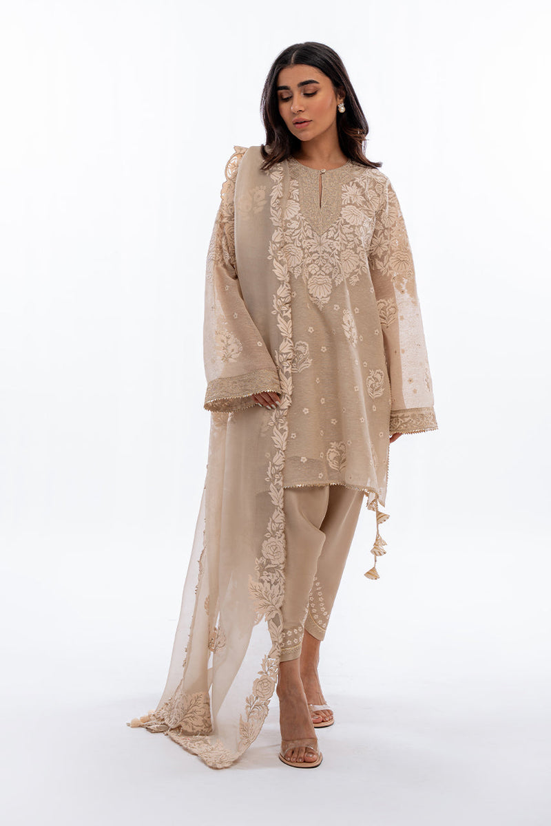 Sania Maskatiya | Eid Collection | Jinani (A) by Sania Maskatiya - Designer Dress - Type: Ladies Clothes - Available at Libayah - 100% Original