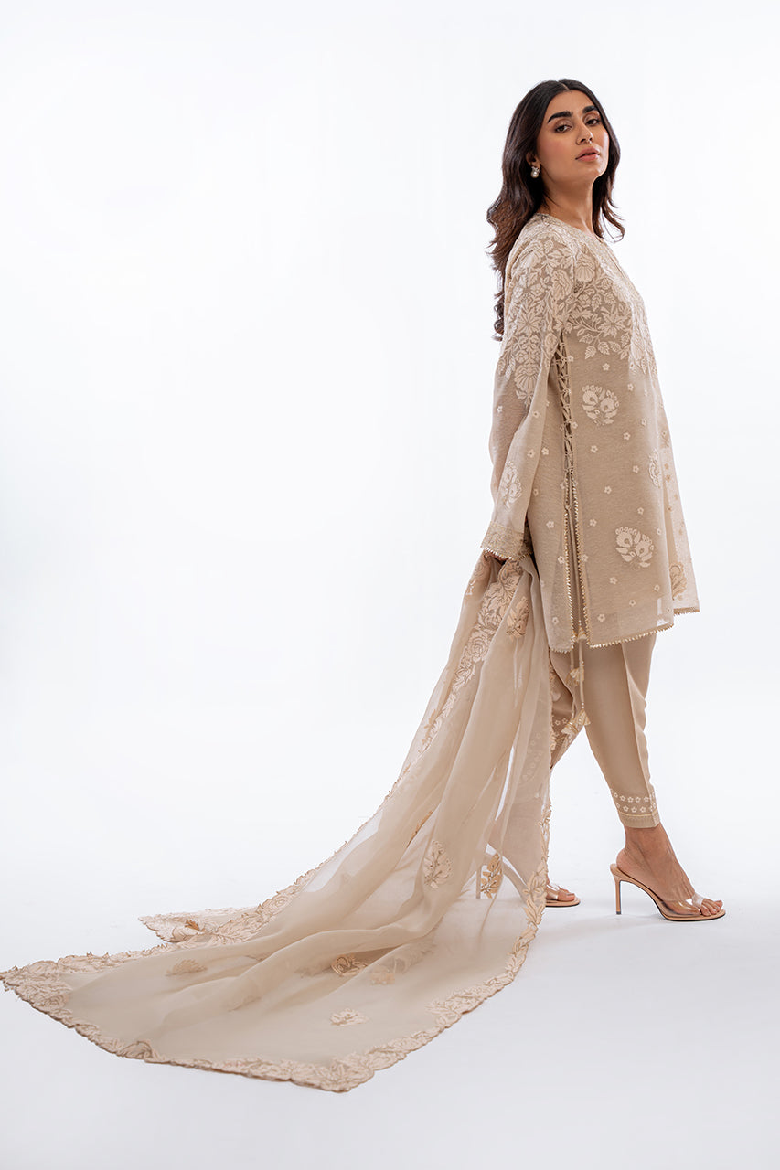Sania Maskatiya | Eid Collection | Jinani (A) by Sania Maskatiya - Designer Dress - Type: Ladies Clothes - Available at Libayah - 100% Original