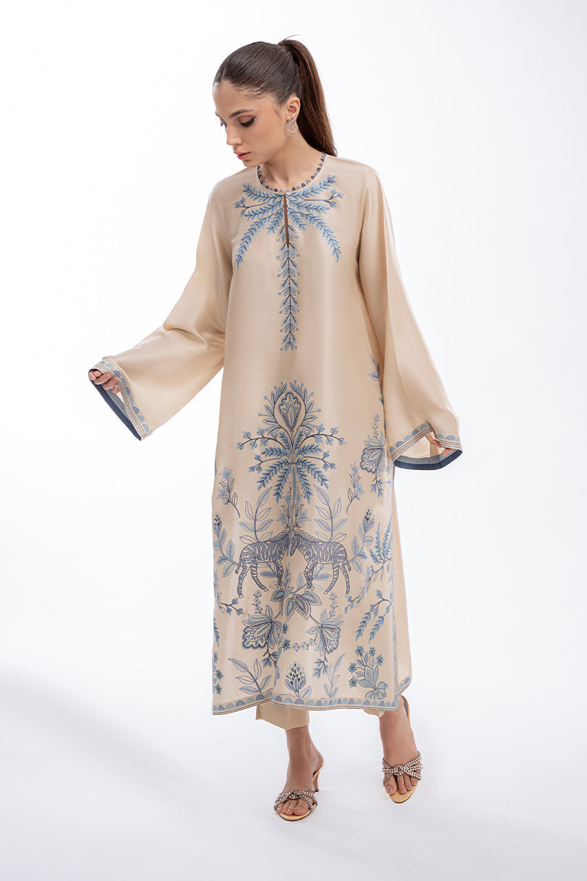 Sania Maskatiya | Eid Collection | Elana by Sania Maskatiya - Designer Dress - Type: Ladies Clothes - Available at Libayah - 100% Original