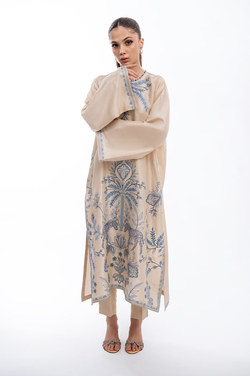 Sania Maskatiya | Eid Collection | Elana by Sania Maskatiya - Designer Dress - Type: Ladies Clothes - Available at Libayah - 100% Original