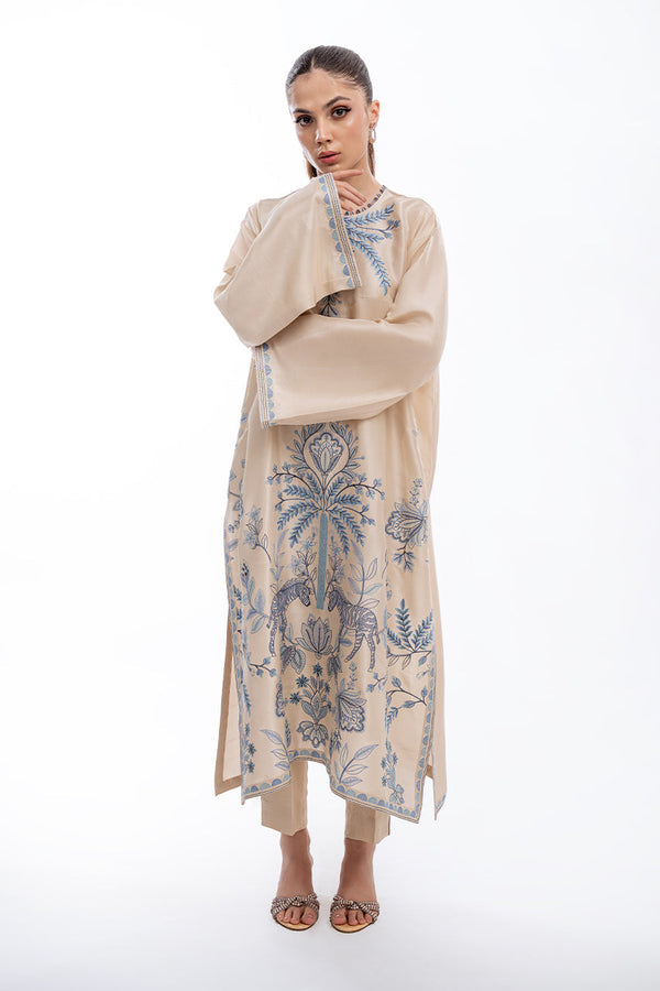 Sania Maskatiya | Eid Collection | Elana by Sania Maskatiya - Designer Dress - Type: Ladies Clothes - Available at Libayah - 100% Original