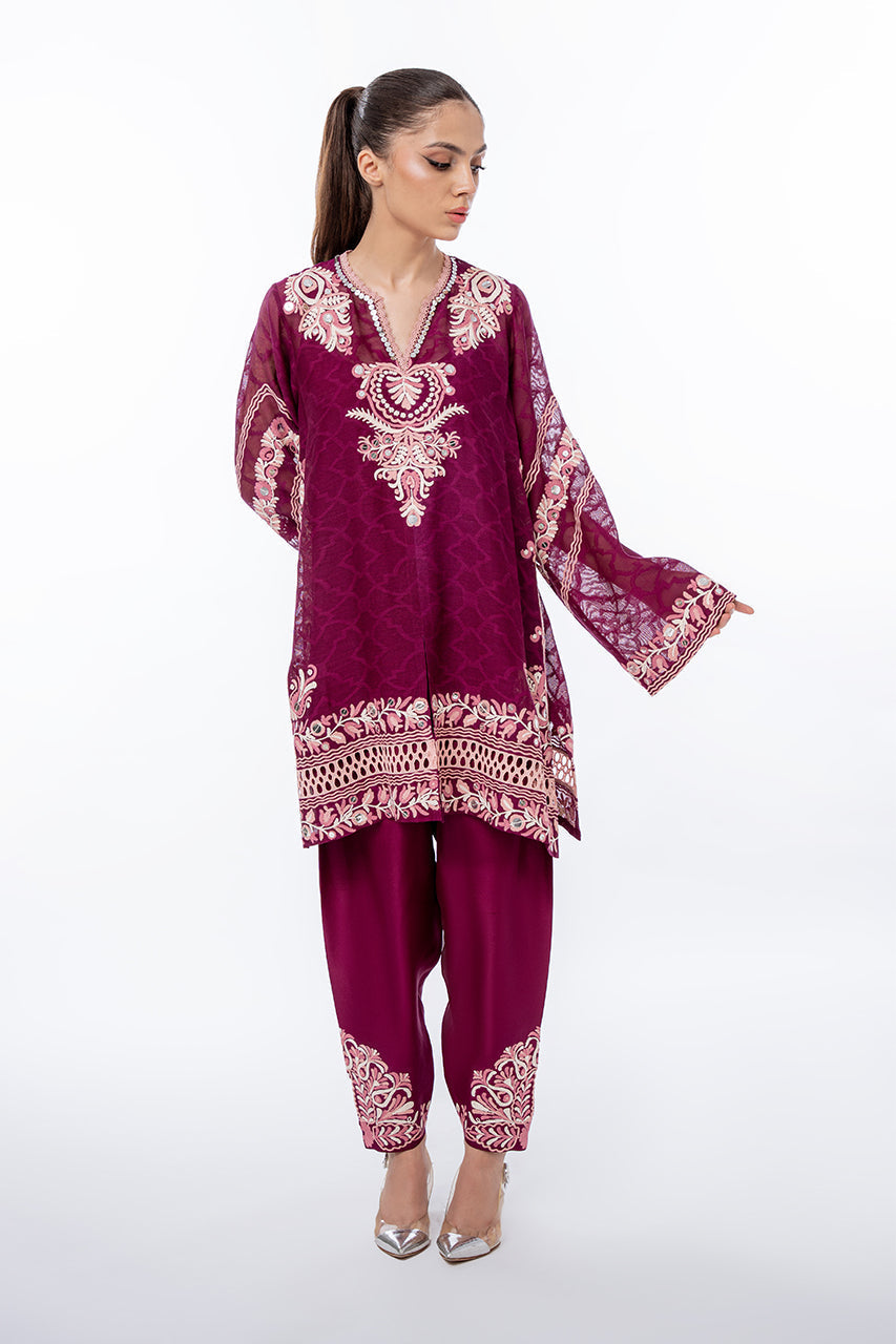 Sania Maskatiya | Eid Collection | Ezra (B) by Sania Maskatiya - Designer Dress - Type: Ladies Clothes - Available at Libayah - 100% Original