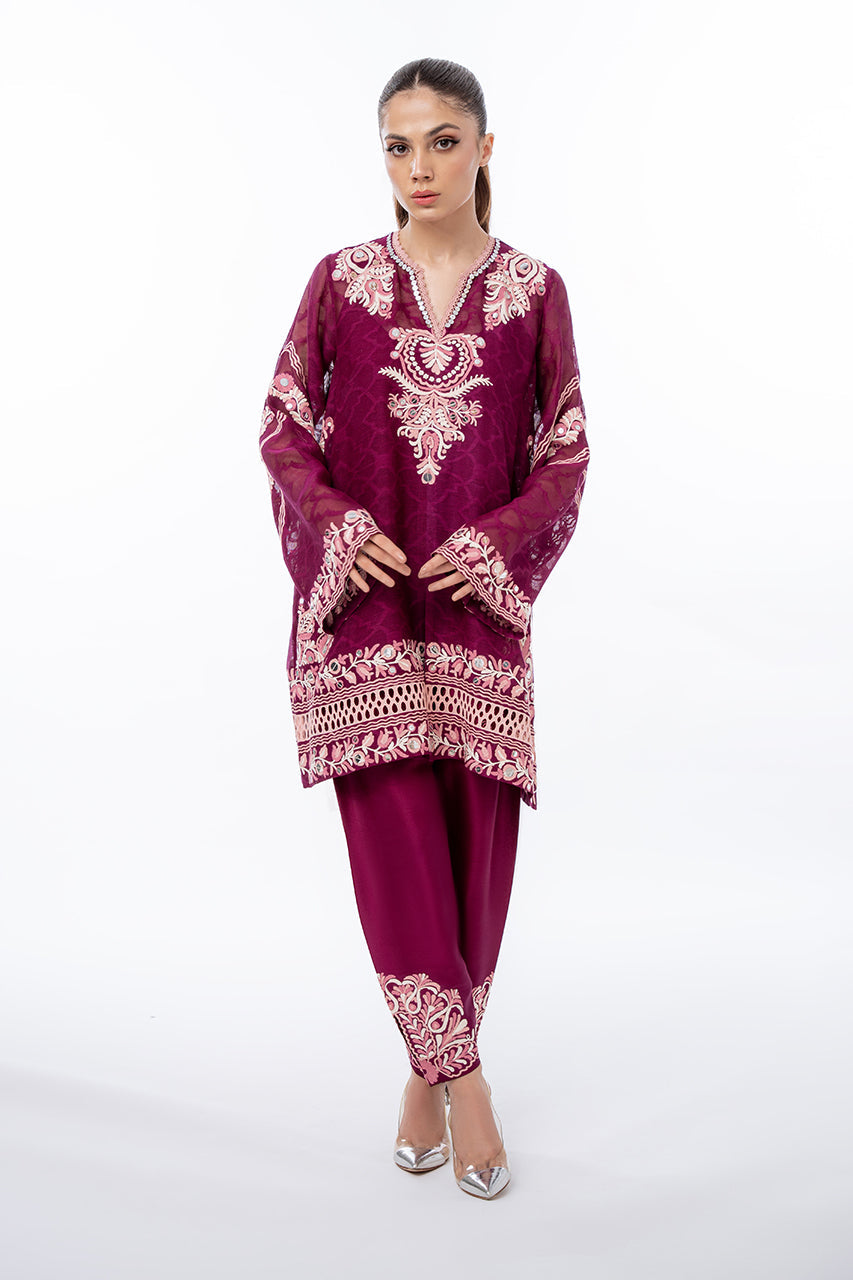 Sania Maskatiya | Eid Collection | Ezra (B) by Sania Maskatiya - Designer Dress - Type: Ladies Clothes - Available at Libayah - 100% Original