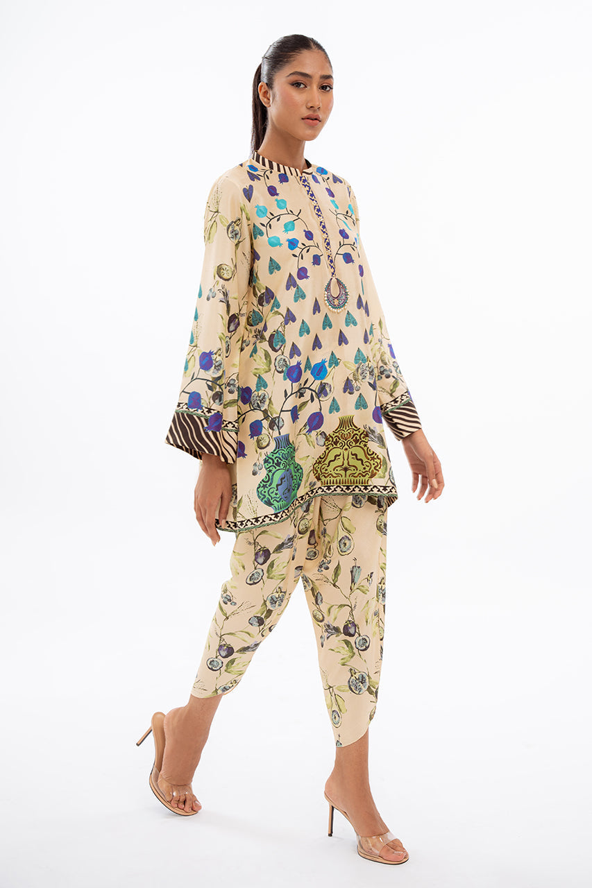 Sania Maskatiya | Eid Collection | Yashal (C) by Sania Maskatiya - Designer Dress - Type: Ladies Clothes - Available at Libayah - 100% Original