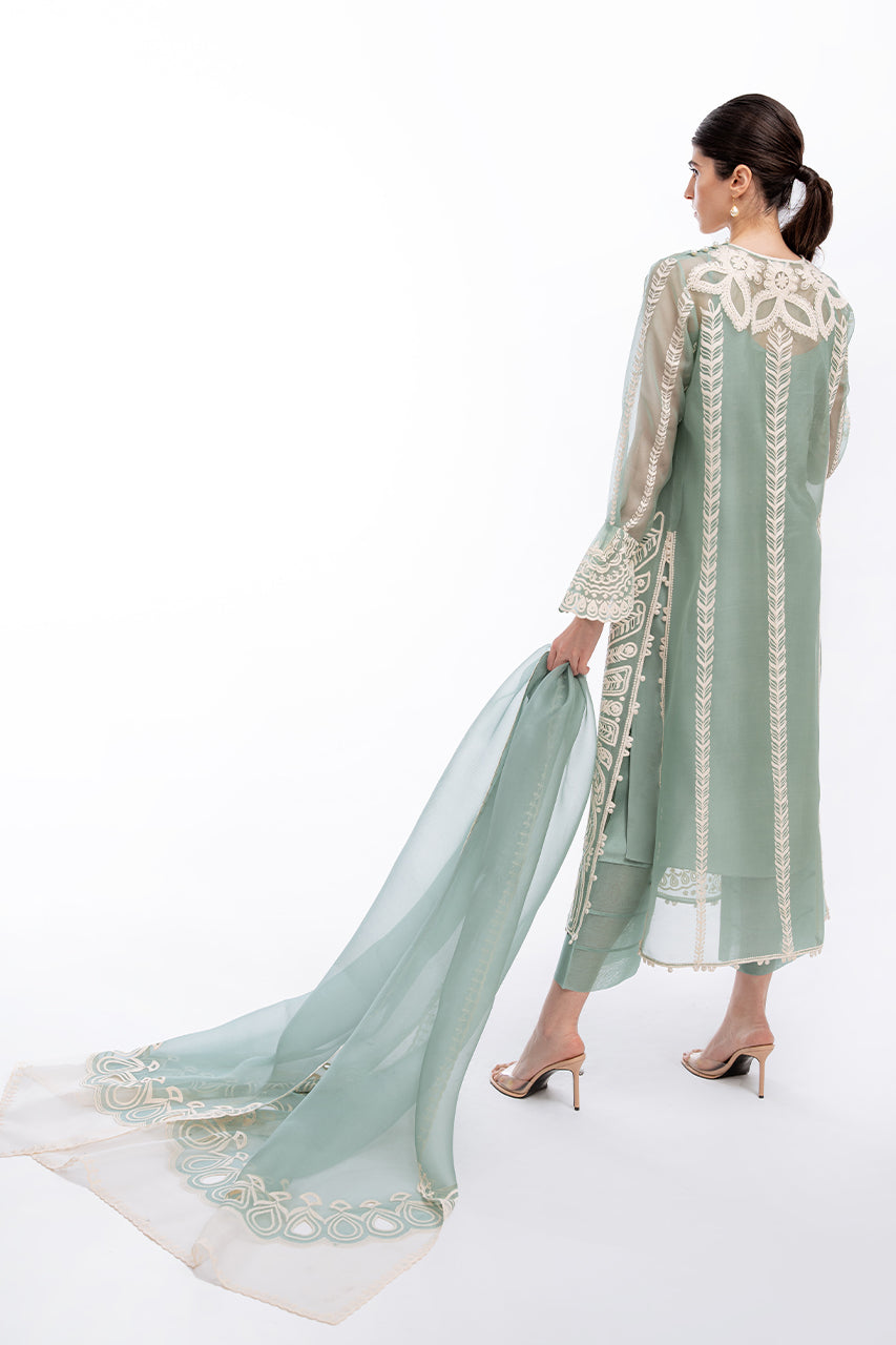Sania Maskatiya | Eid Collection | Layan (B) by Sania Maskatiya - Designer Dress - Type: Ladies Clothes - Available at Libayah - 100% Original