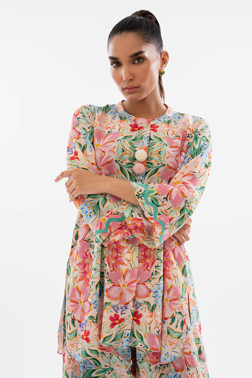 Sania Maskatiya | Eid Collection | Evona by Sania Maskatiya - Designer Dress - Type: Ladies Clothes - Available at Libayah - 100% Original