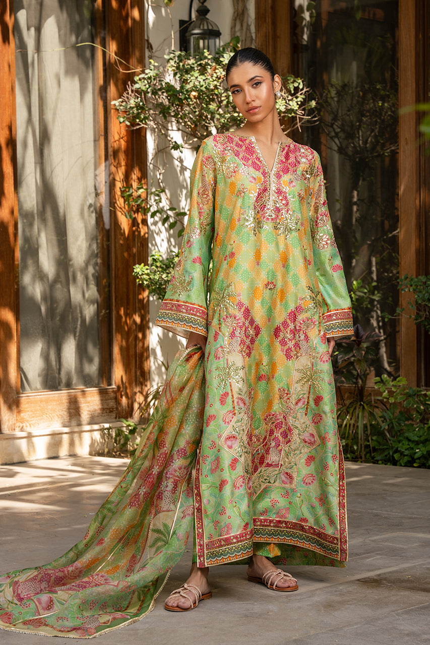 Sania Maskatiya | Eid Collection | Aliza (B) by Sania Maskatiya - Designer Dress - Type: Ladies Clothes - Available at Libayah - 100% Original