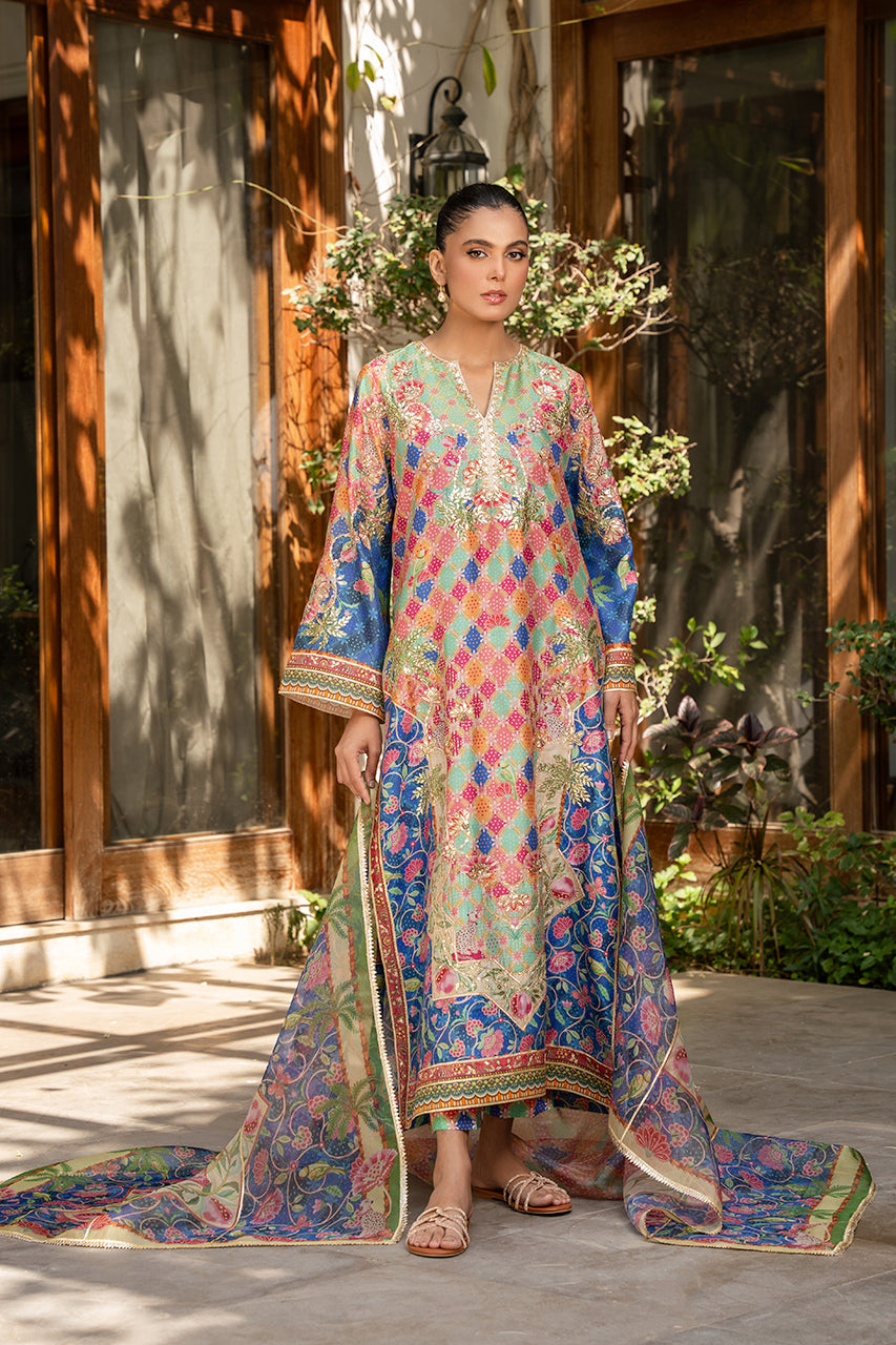 Sania Maskatiya | Eid Collection | Aliza (C) by Sania Maskatiya - Designer Dress - Type: Ladies Clothes - Available at Libayah - 100% Original