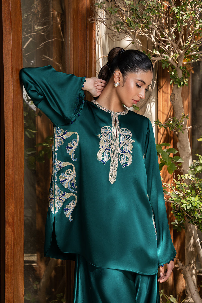Sania Maskatiya | Eid Collection | Aja by Sania Maskatiya - Designer Dress - Type: Ladies Clothes - Available at Libayah - 100% Original