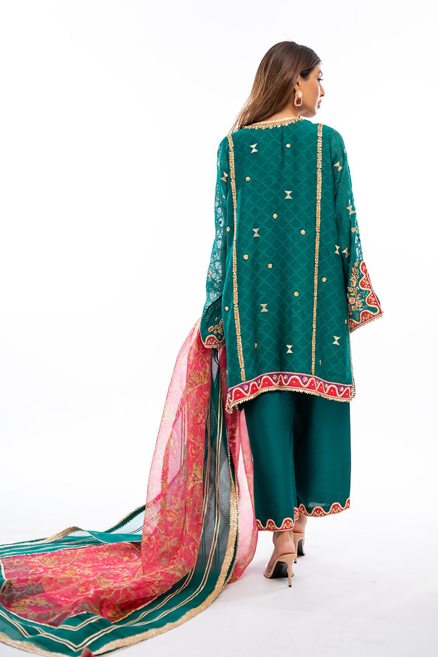 Sania Maskatiya | Eid Collection | Kinza by Sania Maskatiya - Designer Dress - Type: Ladies Clothes - Available at Libayah - 100% Original