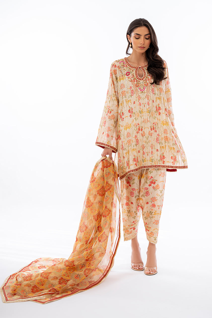 Sania Maskatiya | Eid Collection | Azka by Sania Maskatiya - Designer Dress - Type: Ladies Clothes - Available at Libayah - 100% Original
