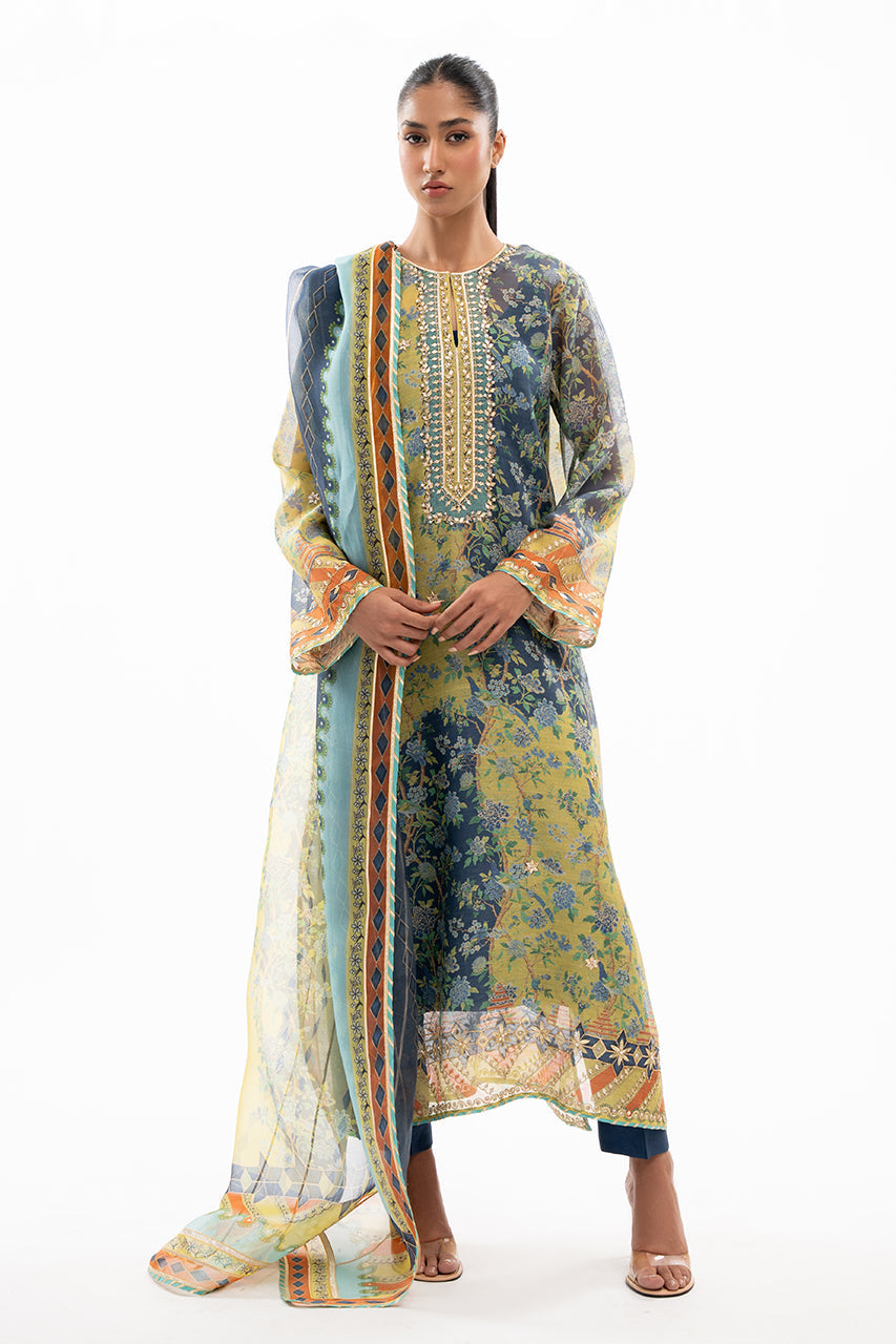 Sania Maskatiya | Eid Collection | Ain by Sania Maskatiya - Designer Dress - Type: Ladies Clothes - Available at Libayah - 100% Original