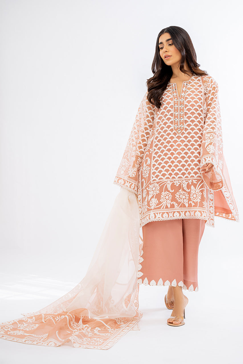 Sania Maskatiya | Eid Collection | Isha (A) by Sania Maskatiya - Designer Dress - Type: Ladies Clothes - Available at Libayah - 100% Original