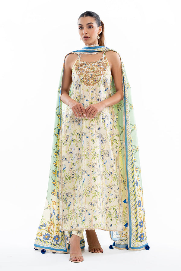 Sania Maskatiya | Eid Collection | Kaira by Sania Maskatiya - Designer Dress - Type: Ladies Clothes - Available at Libayah - 100% Original