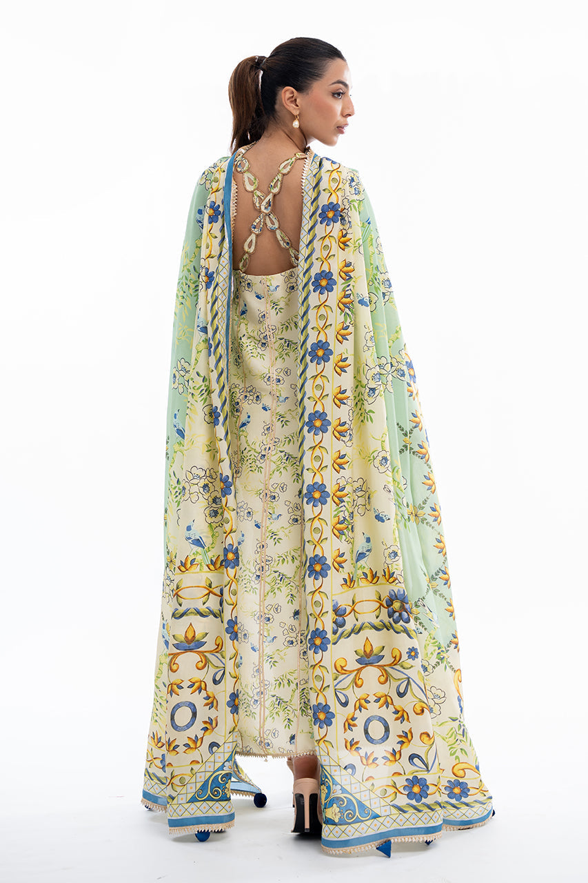 Sania Maskatiya | Eid Collection | Kaira by Sania Maskatiya - Designer Dress - Type: Ladies Clothes - Available at Libayah - 100% Original