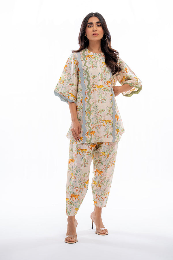 Sania Maskatiya | Eid Collection | Sabira by Sania Maskatiya - Designer Dress - Type: Ladies Clothes - Available at Libayah - 100% Original