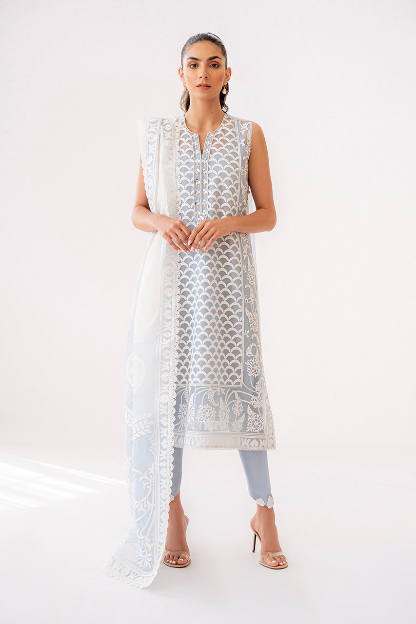 Sania Maskatiya | Eid Collection | Isha (B) by Sania Maskatiya - Designer Dress - Type: Ladies Clothes - Available at Libayah - 100% Original