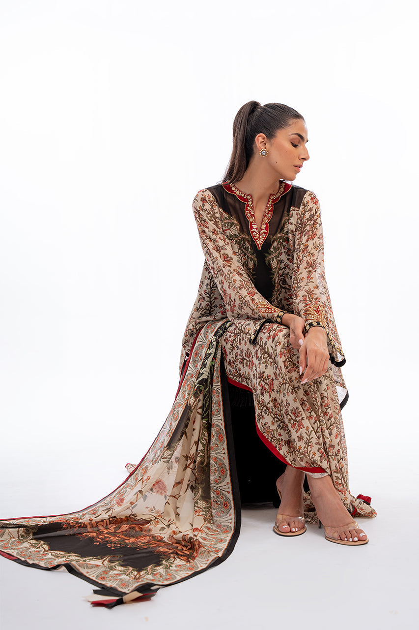 Sania Maskatiya | Eid Collection | Azdeh by Sania Maskatiya - Designer Dress - Type: Ladies Clothes - Available at Libayah - 100% Original