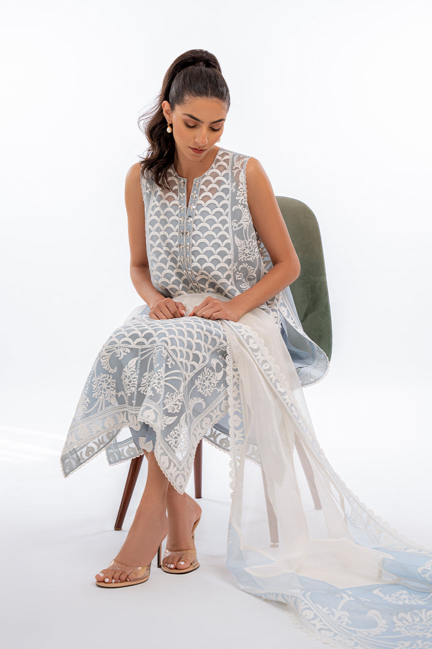 Sania Maskatiya | Eid Collection | Isha (B) by Sania Maskatiya - Designer Dress - Type: Ladies Clothes - Available at Libayah - 100% Original