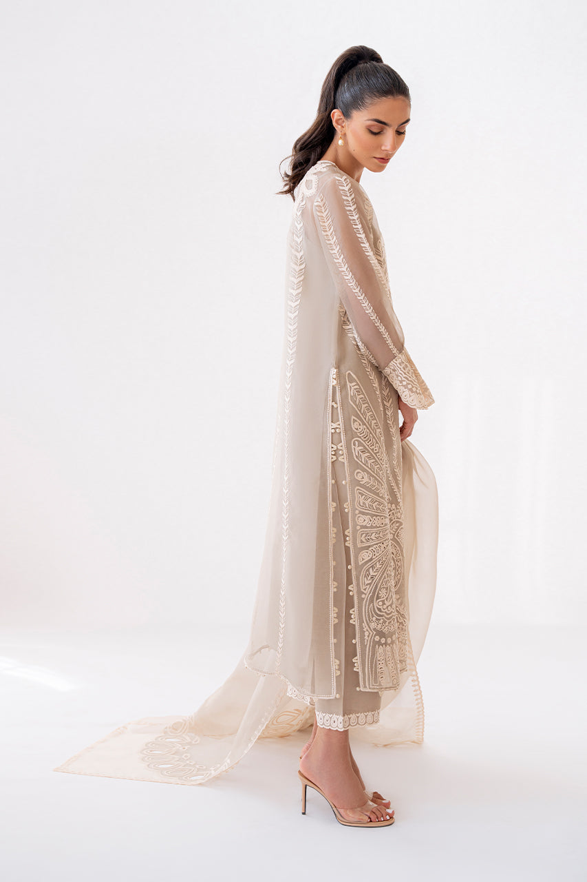 Sania Maskatiya | Eid Collection | Layan (A) by Sania Maskatiya - Designer Dress - Type: Ladies Clothes - Available at Libayah - 100% Original