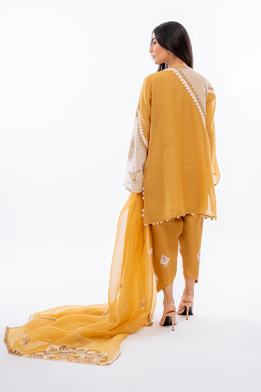 Sania Maskatiya | Eid Collection | Lulu (A) by Sania Maskatiya - Designer Dress - Type: Ladies Clothes - Available at Libayah - 100% Original