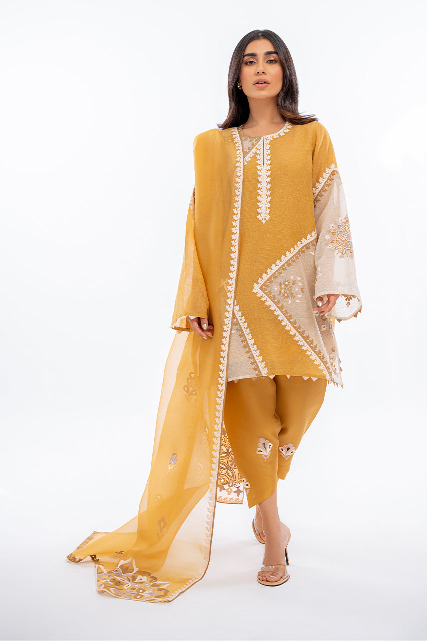 Sania Maskatiya | Eid Collection | Lulu (A) by Sania Maskatiya - Designer Dress - Type: Ladies Clothes - Available at Libayah - 100% Original