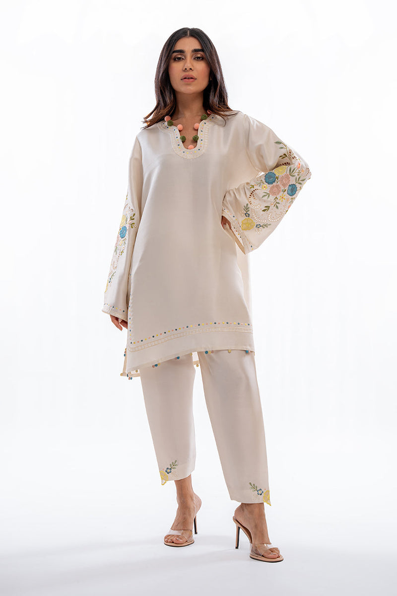 Sania Maskatiya | Eid Collection | Tehzib B by Sania Maskatiya - Designer Dress - Type: Ladies Clothes - Available at Libayah - 100% Original