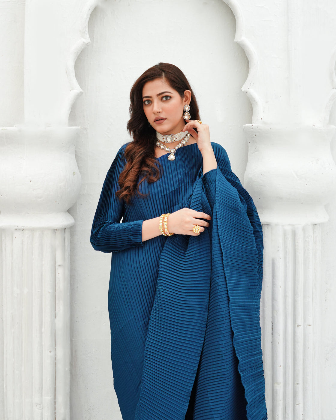 Zar | Formals Wear | Blue by Zar - Designer Dress - Type: Ladies Clothes - Available at Libayah - 100% Original