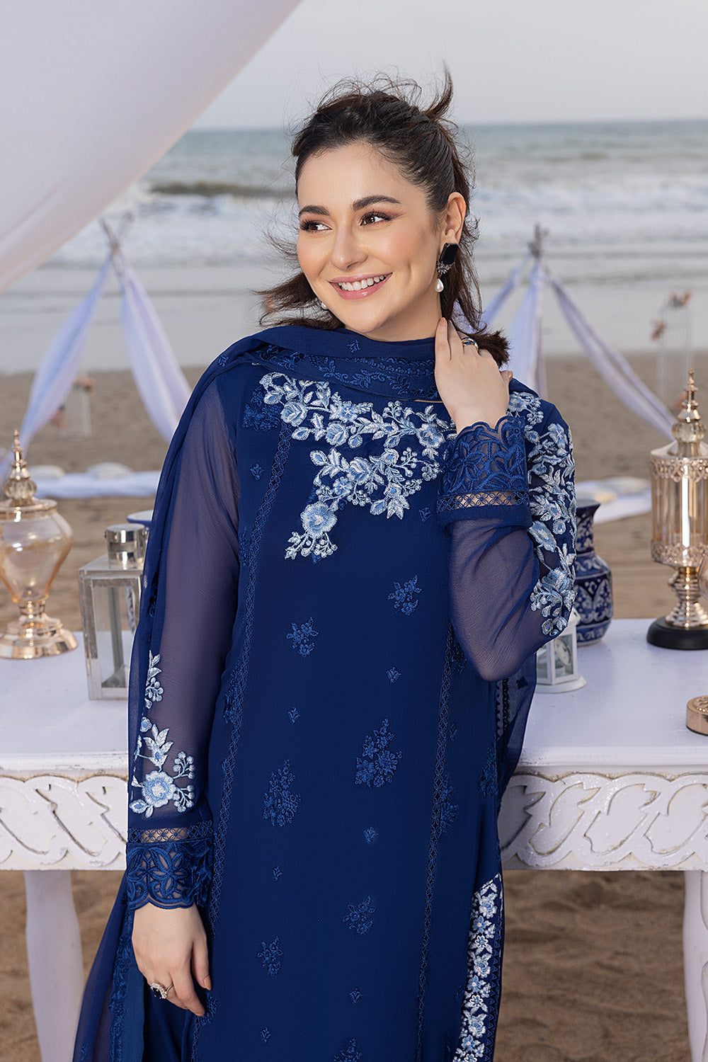 Azure | Luxe Formals | Sapphire Sun by Azure - Designer Dress - Type: Ladies Clothes - Available at Libayah - 100% Original