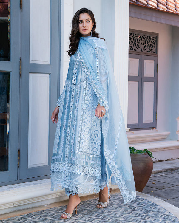 Mushq | Euphoria Pret | Sapphire Gleam by Mushq - Designer Dress  - Type : Ladies Clothes - Available at Libayah - 100% Original 