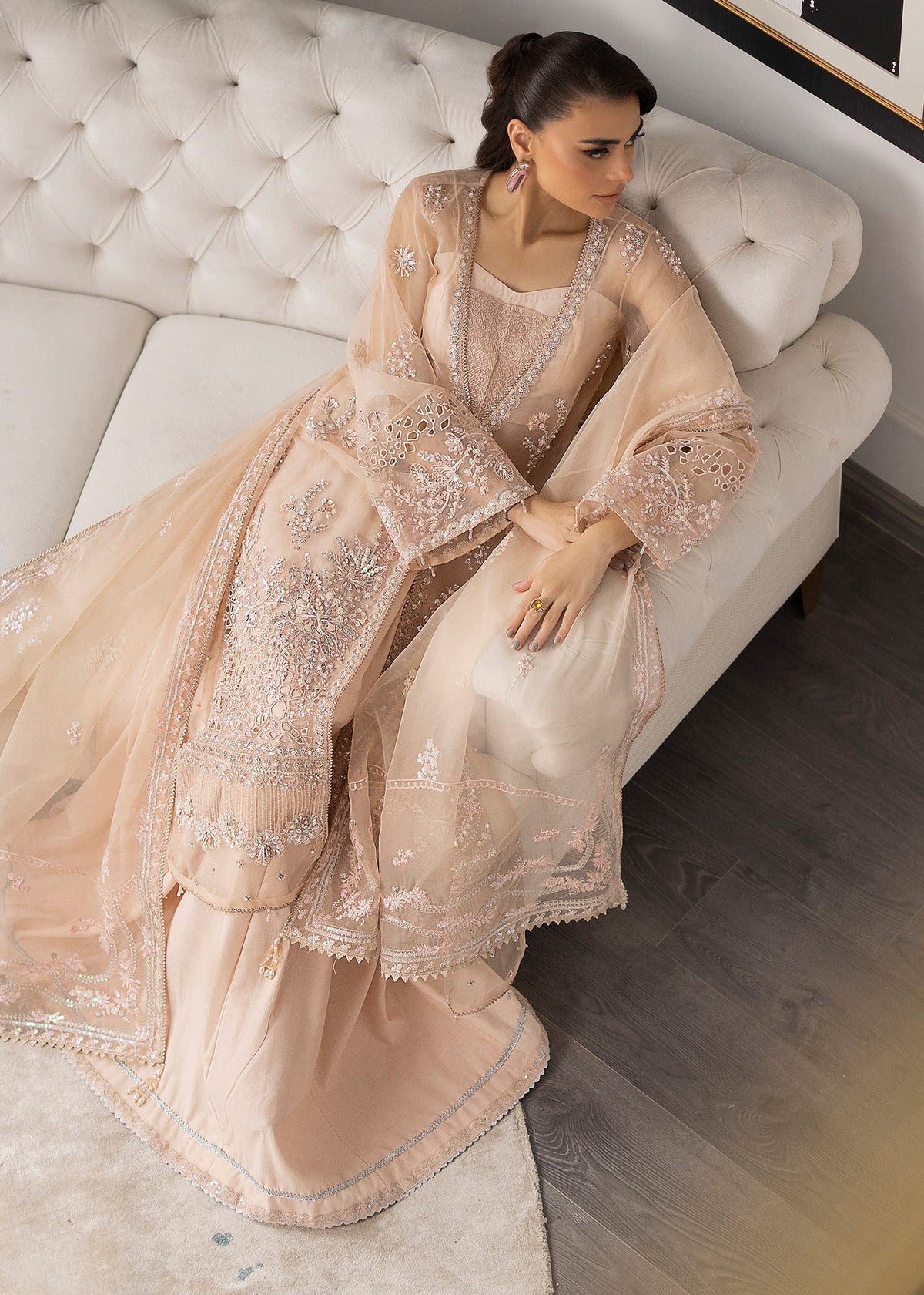 Sardinia | La More 24 | Peach Blossom by Sardinia - Designer Dress - Type: Ladies Clothes - Available at Libayah - 100% Original