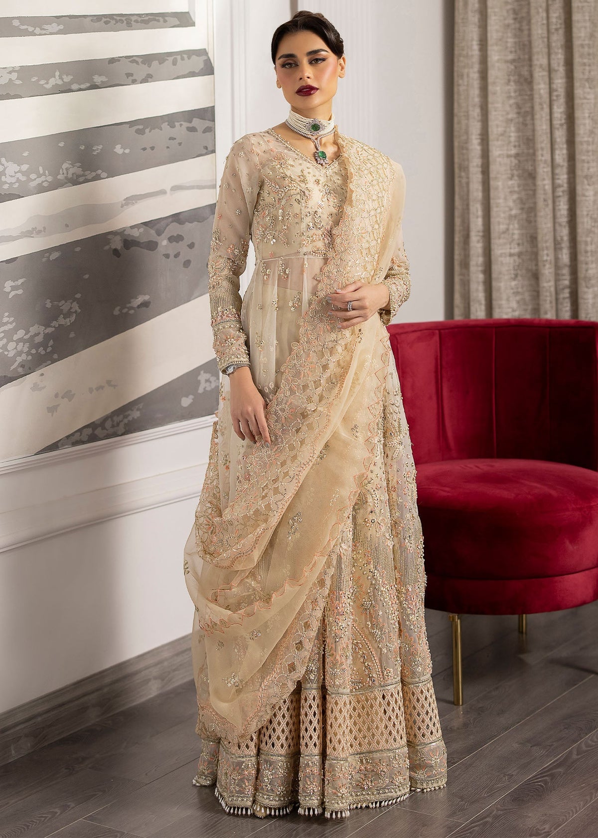 Sardinia | La More 24 | Golden Whisper by Sardinia - Designer Dress - Type: Ladies Clothes - Available at Libayah - 100% Original