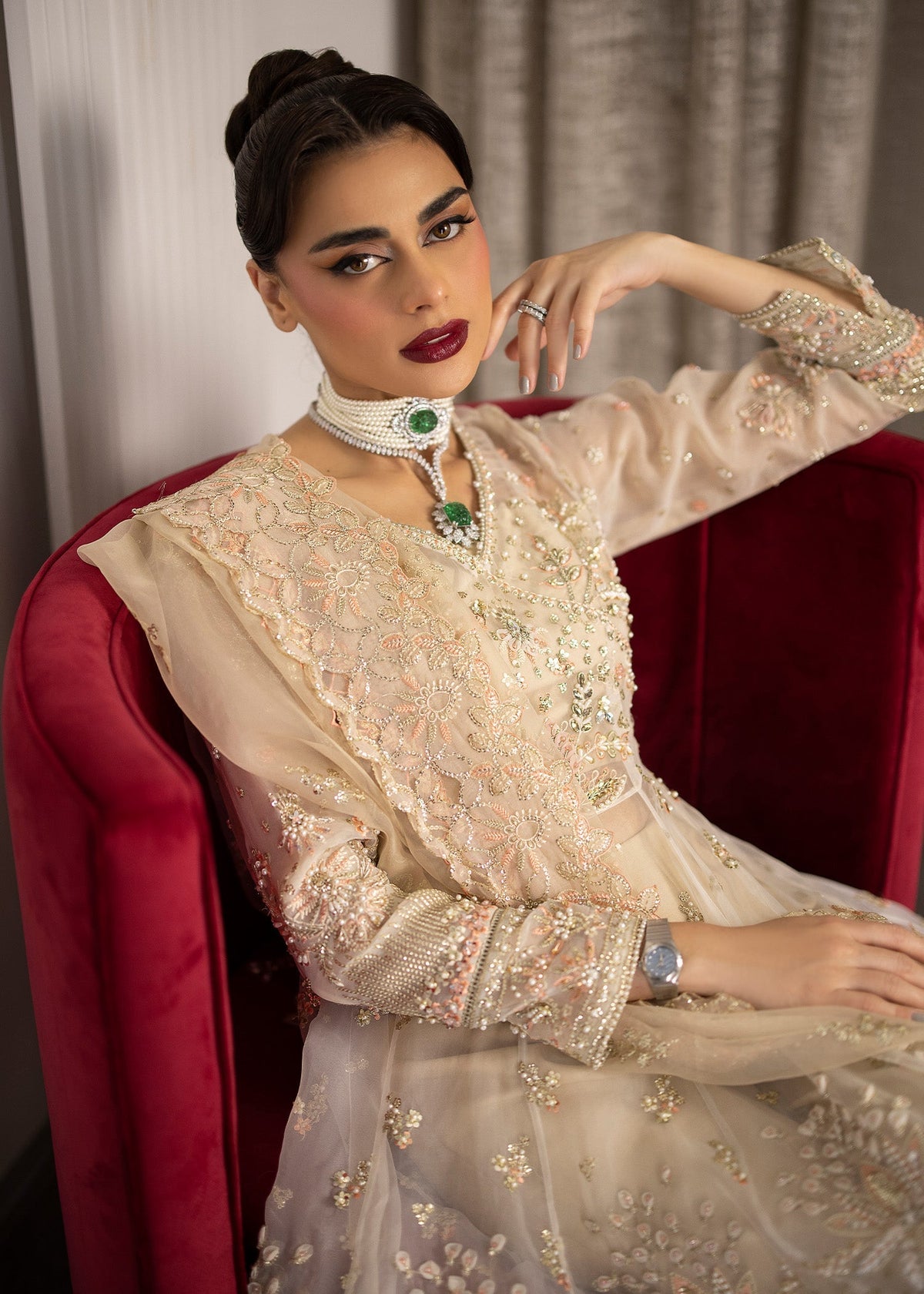 Sardinia | La More 24 | Golden Whisper by Sardinia - Designer Dress - Type: Ladies Clothes - Available at Libayah - 100% Original