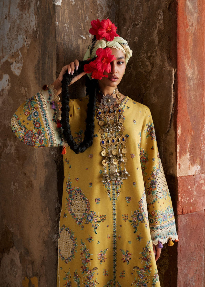 Hussain Rehar | Zan SS26 |Sari by Hussain Rehar - Designer Dress  - Type : Ladies Clothes - Available at Libayah - 100% Original 