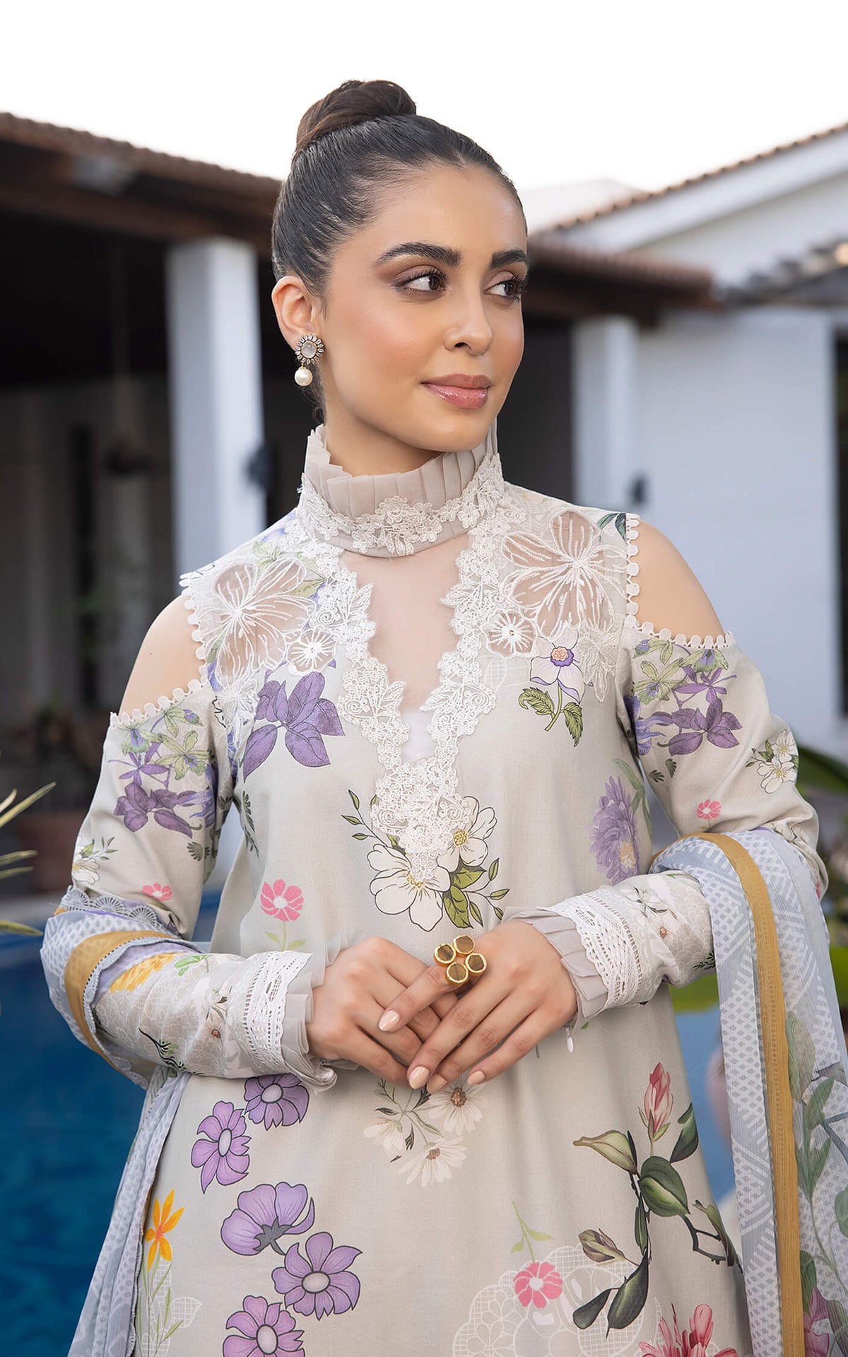 Asifa and Nabeel | Meraki Summer Vol 2 | Sarmayi MK-16 by Asifa and Nabeel - Designer Dress - Type: Ladies Clothes - Available at Libayah - 100% Original