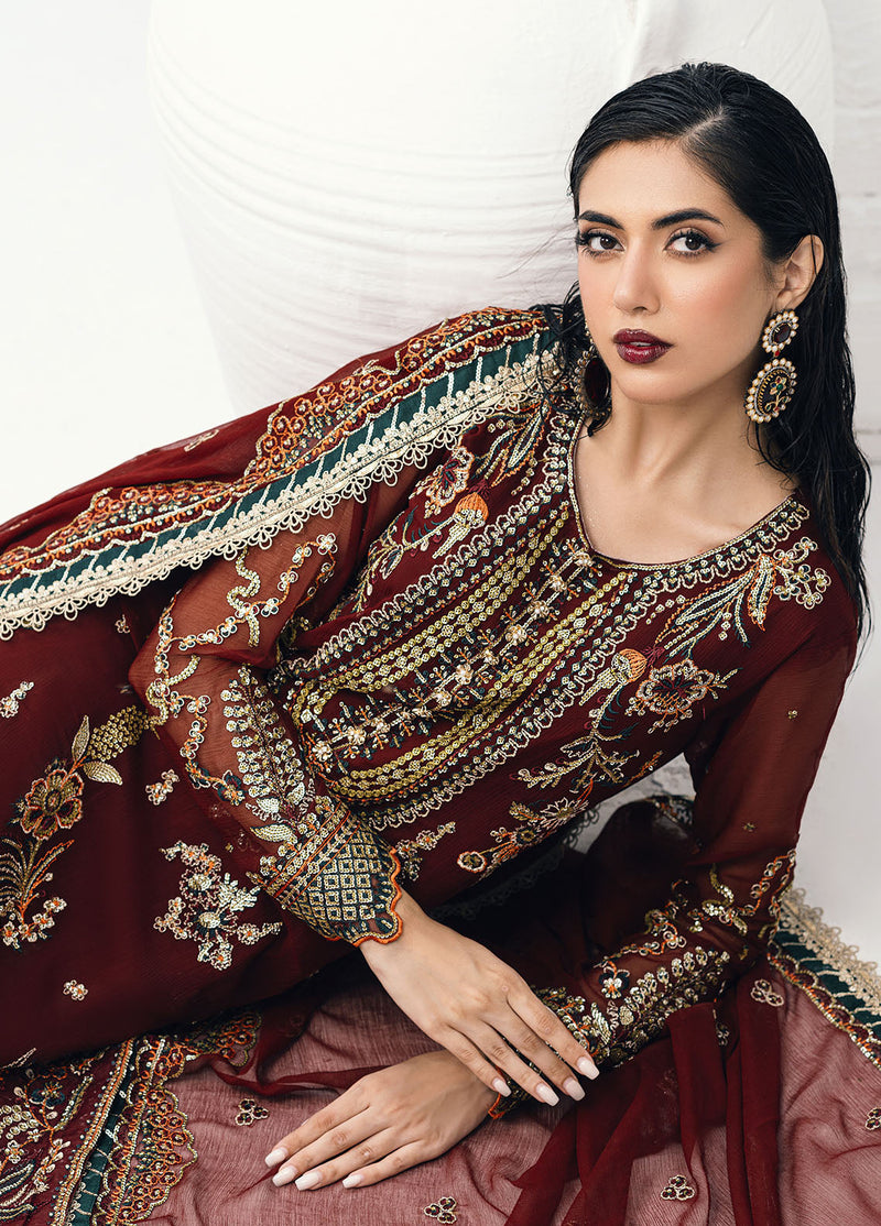 Sahane | Savoir Luxury Formals | CT-140002 Rouge - Savoir by Sahane - Designer Dress - Type: Formal - Available at Libayah - 100% Original