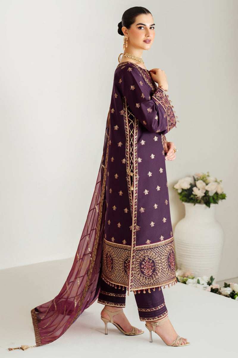 Alizeh | Luxury Raw Silk | AF-RS-05-SCARLET by Alizeh - Designer Dress - Type: Ladies Clothes - Available at Libayah - 100% Original