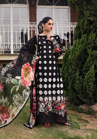 Elaf Premium | Belladore Prints Chiffon 26 | EPA-1B QUEEN by Elaf Premium - Designer Dress  - Type : Ladies Clothes - Available at Libayah - 100% Original 