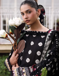 Elaf Premium | Belladore Prints Chiffon 26 | EPA-1B QUEEN by Elaf Premium - Designer Dress  - Type : Ladies Clothes - Available at Libayah - 100% Original 