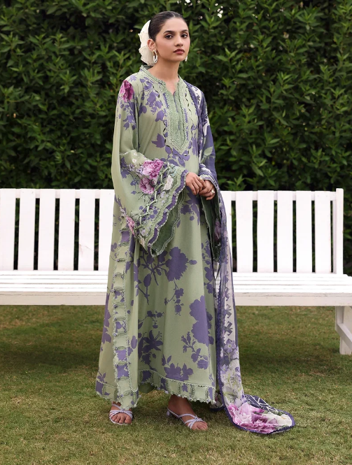 Elaf Premium | Belladore Prints Chiffon 26 |EPA-4B VIENNA by Elaf Premium - Designer Dress  - Type : Ladies Clothes - Available at Libayah - 100% Original 