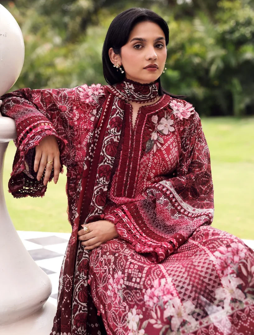 Elaf Premium | Belladore Prints Chiffon 26 |EPA-5B MONTROSE by Elaf Premium - Designer Dress  - Type : Ladies Clothes - Available at Libayah - 100% Original 