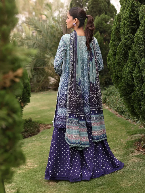 Elaf Premium | Belladore Prints Chiffon 26 |EPA-5A ECLAIR by Elaf Premium - Designer Dress  - Type : Ladies Clothes - Available at Libayah - 100% Original 