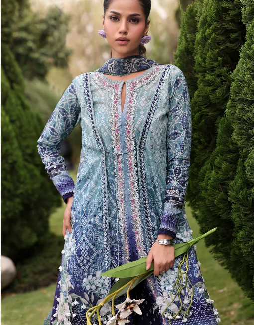 Elaf Premium | Belladore Prints Chiffon 26 |EPA-5A ECLAIR by Elaf Premium - Designer Dress  - Type : Ladies Clothes - Available at Libayah - 100% Original 