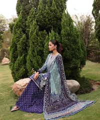 Elaf Premium | Belladore Prints Chiffon 26 |EPA-5A ECLAIR by Elaf Premium - Designer Dress  - Type : Ladies Clothes - Available at Libayah - 100% Original 