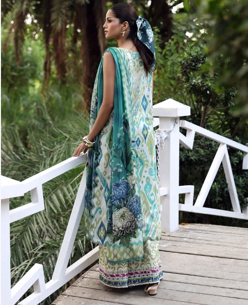 Elaf Premium | Belladore Prints Chiffon 26 |EPA-2B JUNE by Elaf Premium - Designer Dress  - Type : Ladies Clothes - Available at Libayah - 100% Original 