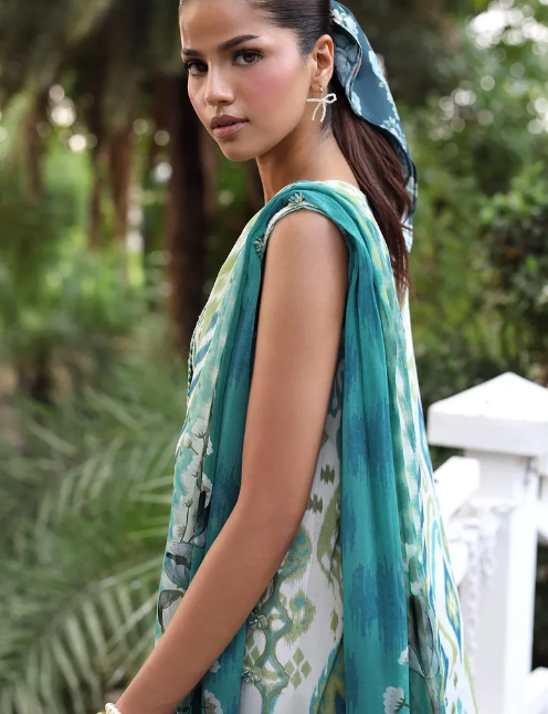 Elaf Premium | Belladore Prints Chiffon 26 |EPA-2B JUNE by Elaf Premium - Designer Dress  - Type : Ladies Clothes - Available at Libayah - 100% Original 